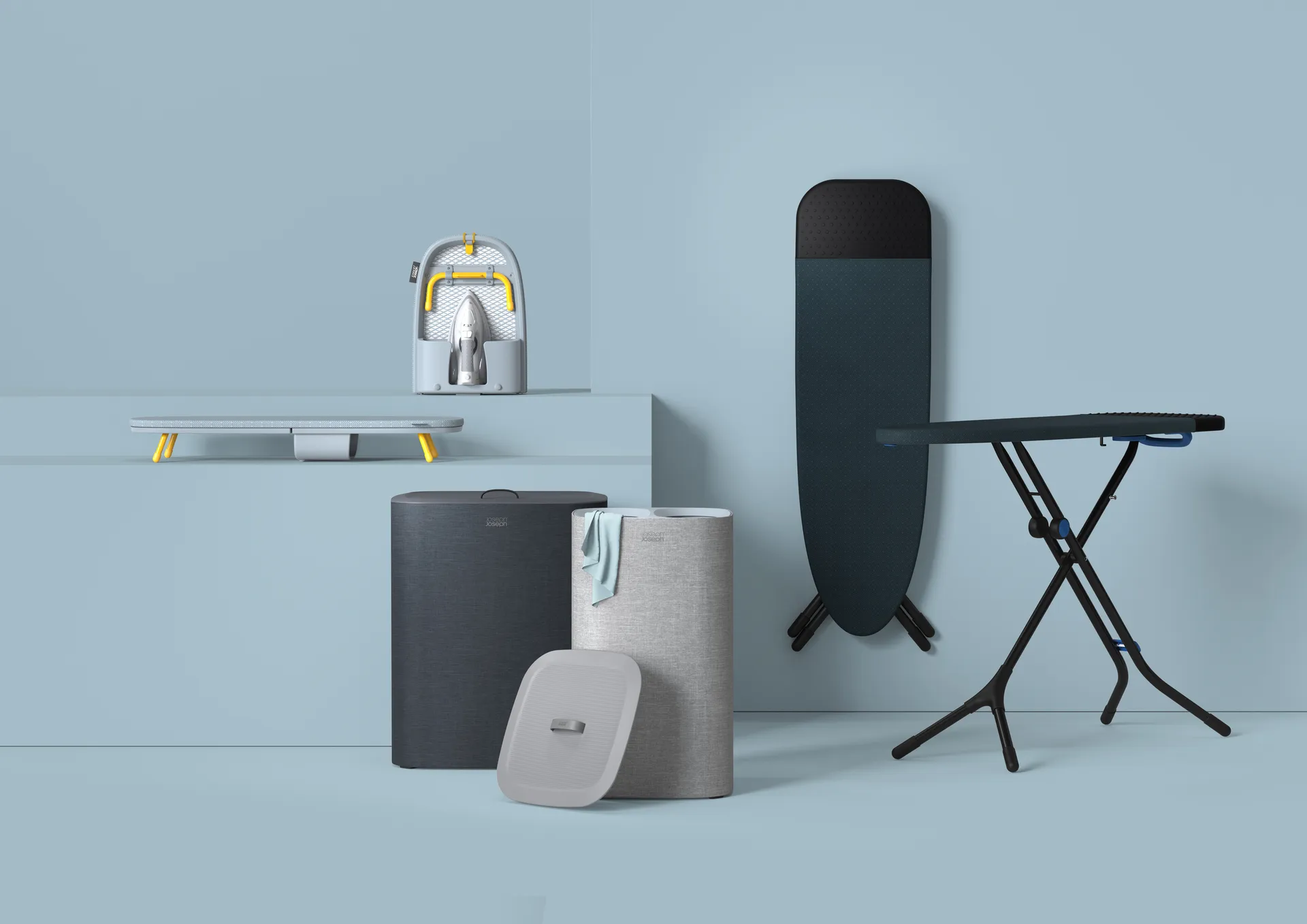 Tota Cesto de roupa 90 L, Preto Joseph Joseph