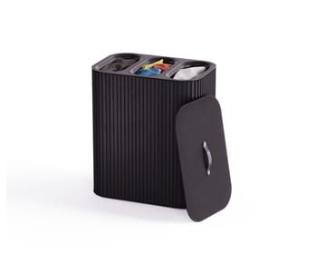 Tota Trio Luxe cesto de roupa 90 L - Preto - Joseph Joseph