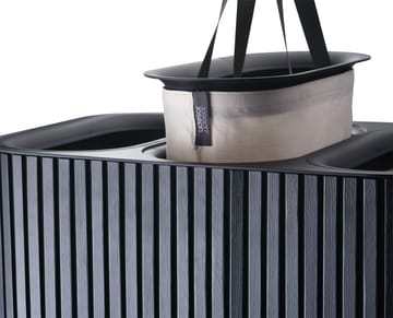 Tota Trio Luxe cesto de roupa 90 L - Preto - Joseph Joseph