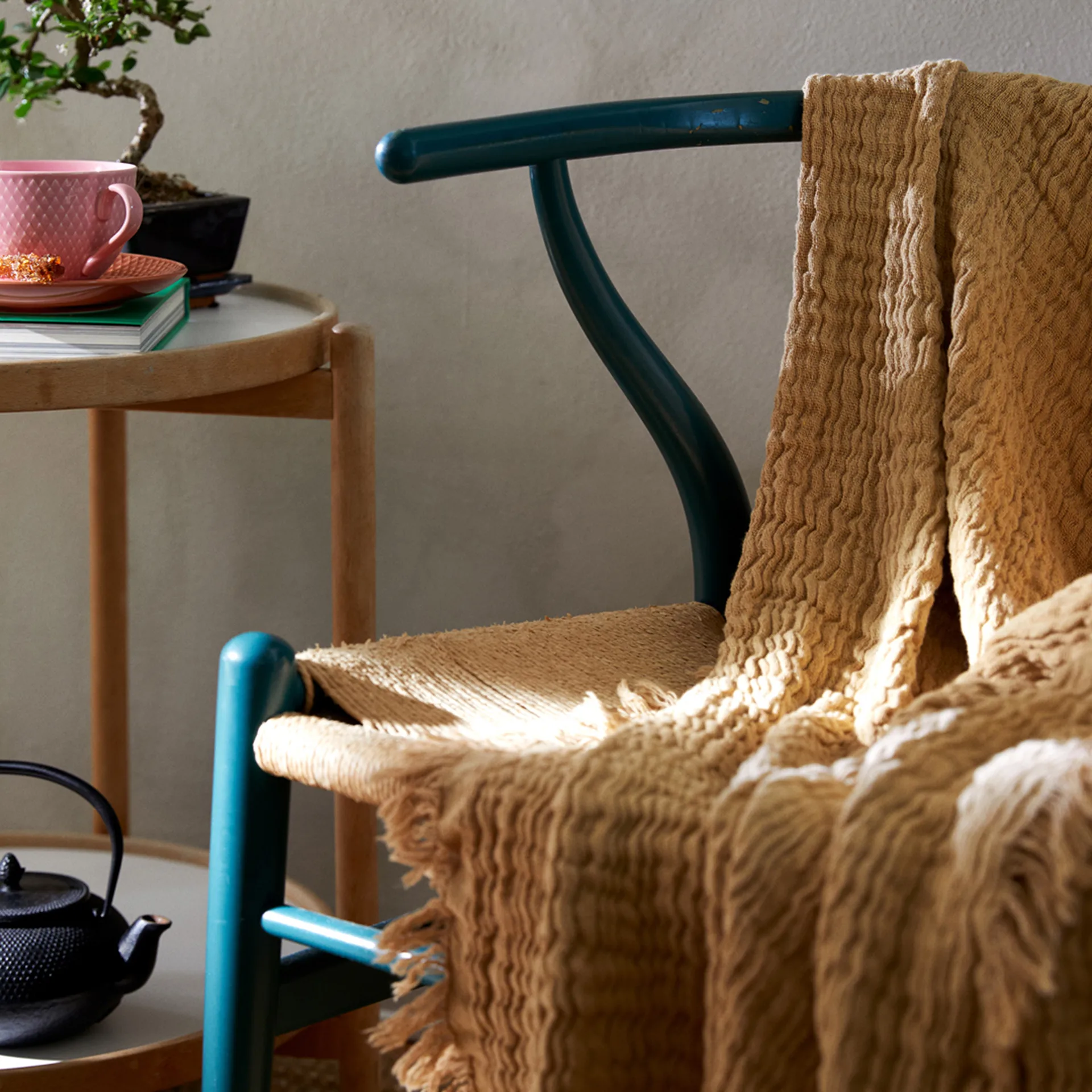 Colcha Reloved 190x240 cm , Areia Juna