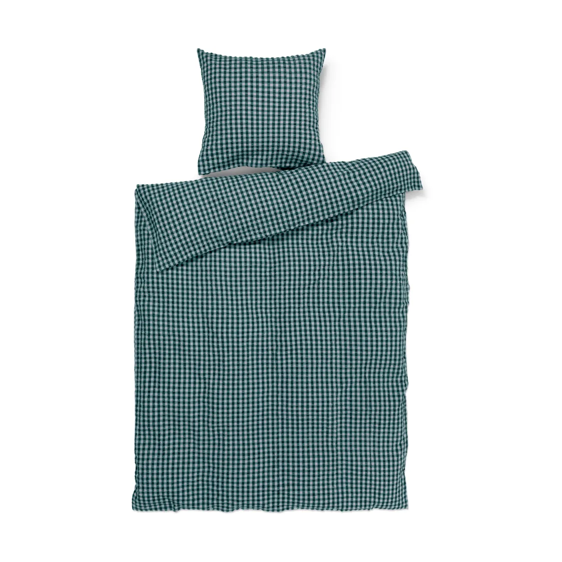 Conjunto de cama Bæk&Bølge 140x200 cm, Verde-azul claro Juna
