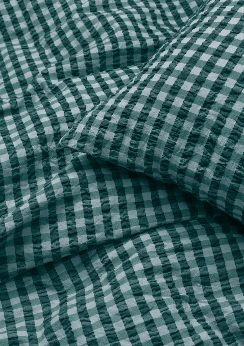 Conjunto de cama Bæk&Bølge 140x200 cm, Verde-azul claro Juna
