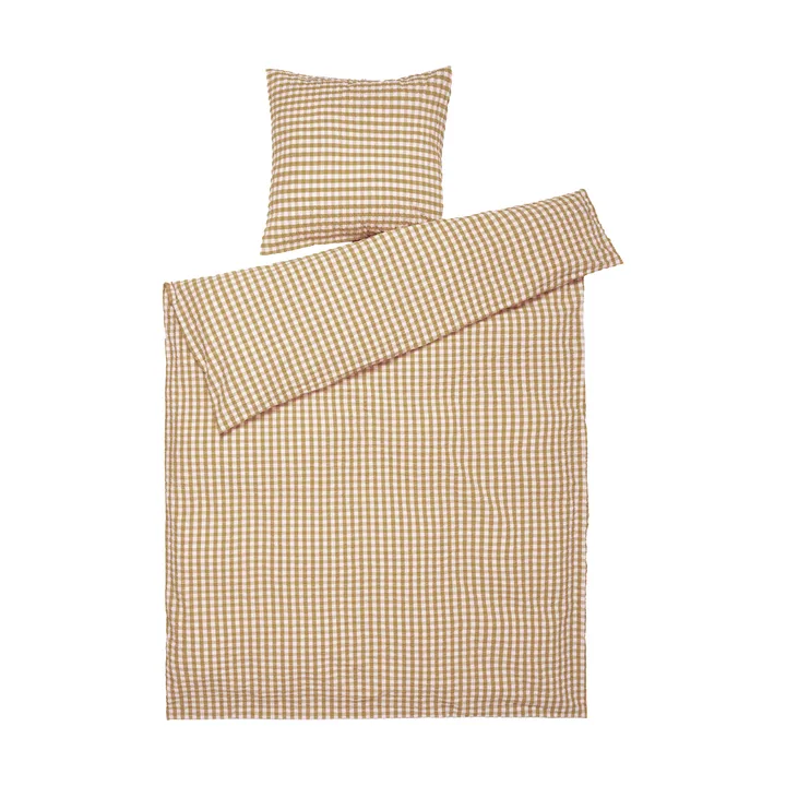 Conjunto de cama Bæk&Bølge 150x210 cm - Caramelo-offwhite - Juna