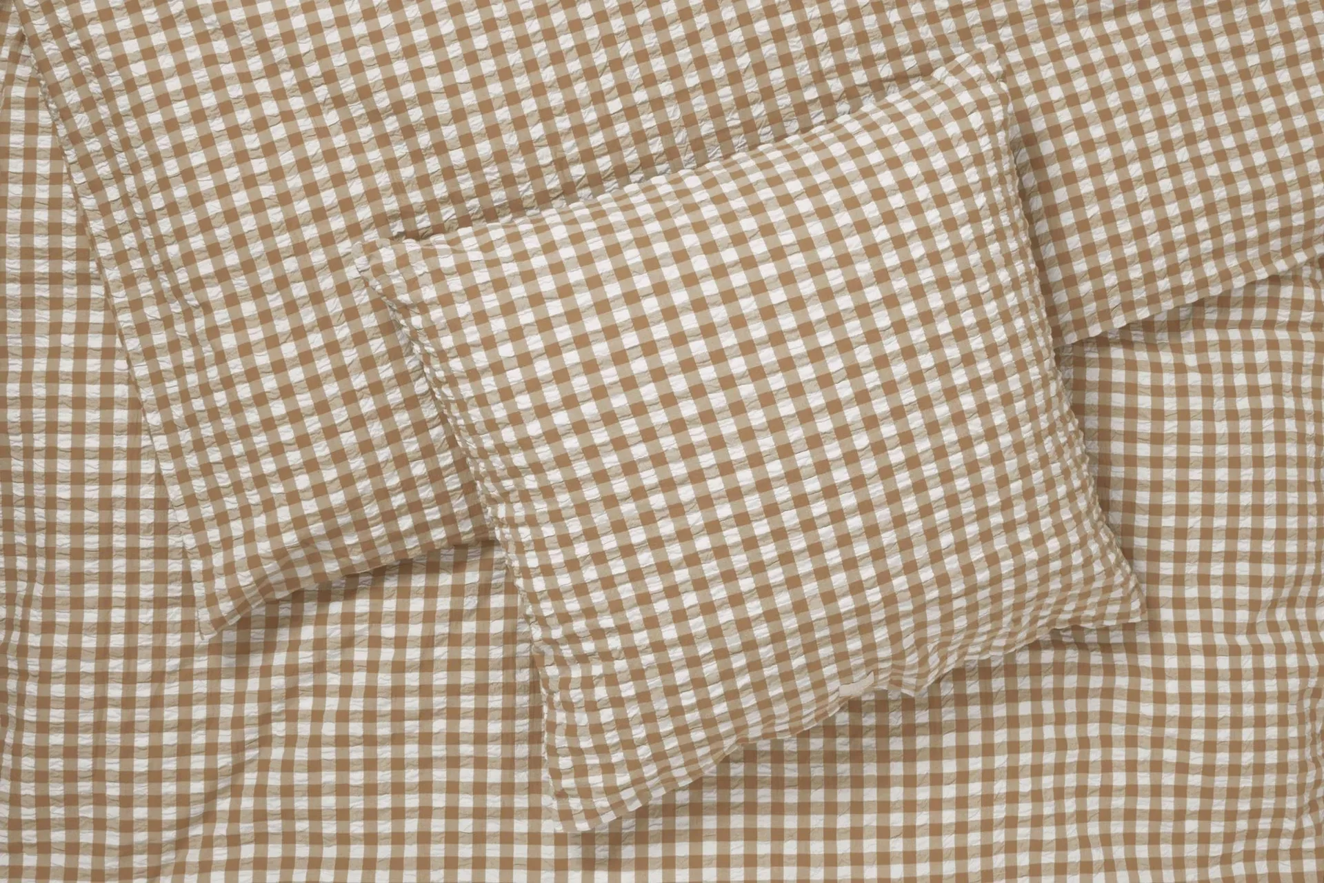 Conjunto de cama Bæk&Bølge 150x210 cm, Caramelo-offwhite Juna