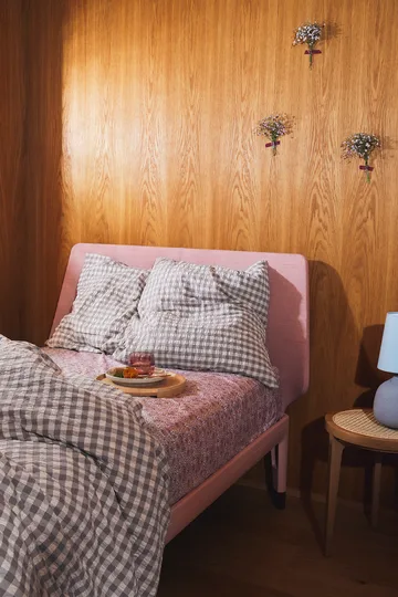 Conjunto de cama Bæk&Bølge 220x220 cm - cinza-bétula - Juna
