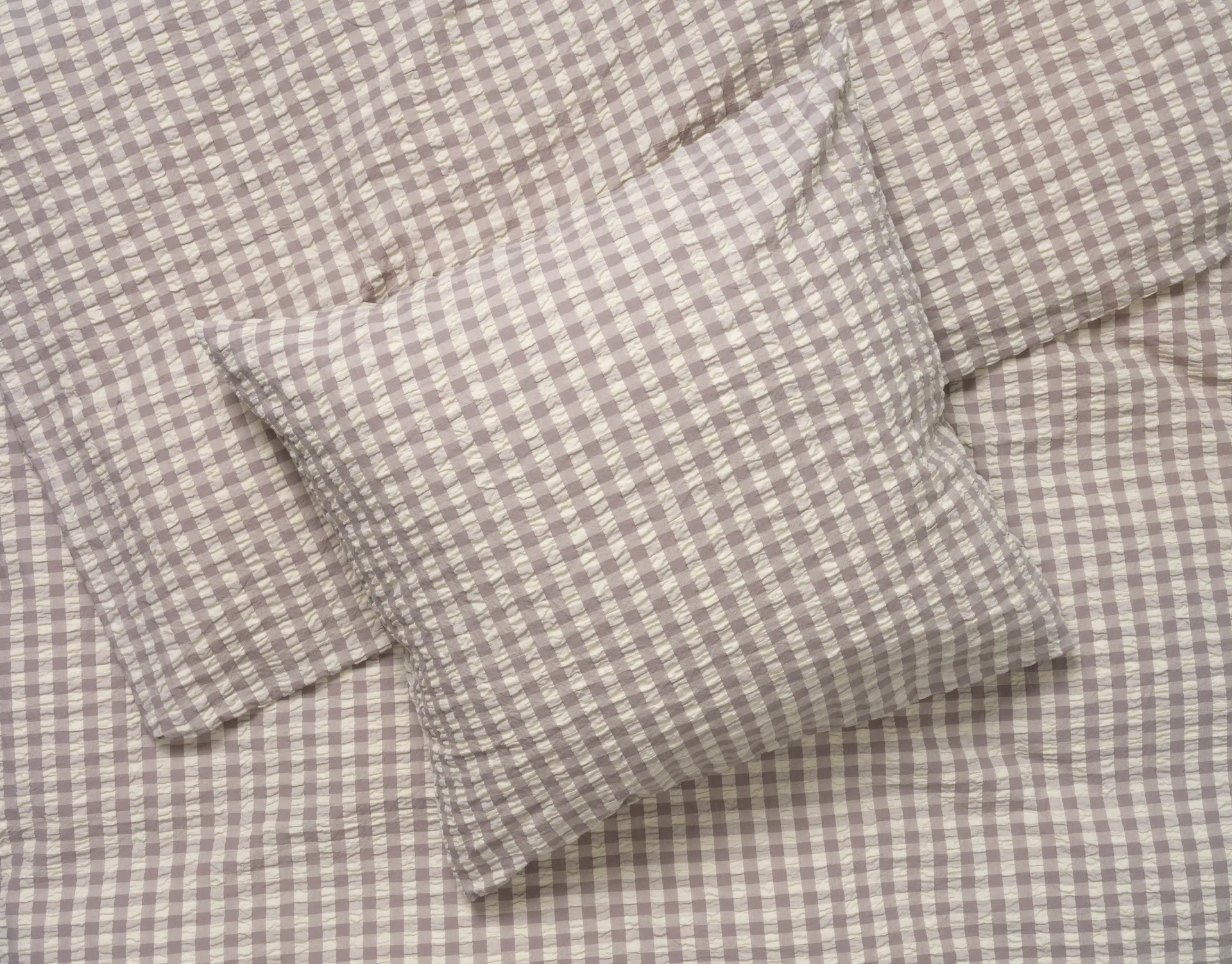 Conjunto de cama Bæk&Bølge 220x220 cm, cinza-bétula Juna