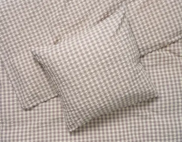 Conjunto de cama Bæk&Bølge 220x220 cm - cinza-bétula - Juna
