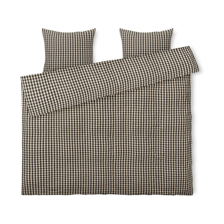 Conjunto de cama Bæk&Bølge 220x220 cm - Preto-areia - Juna