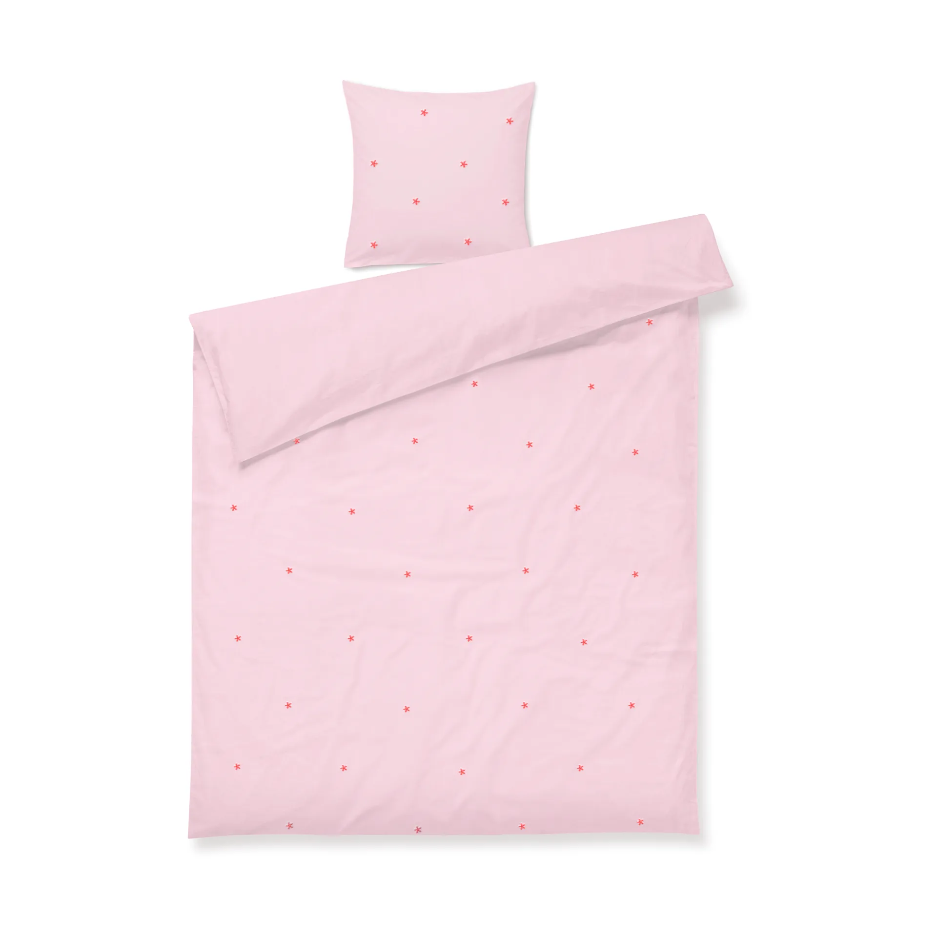 Conjunto de cama Daisy 150x210 cm, Pink-vermelho Juna