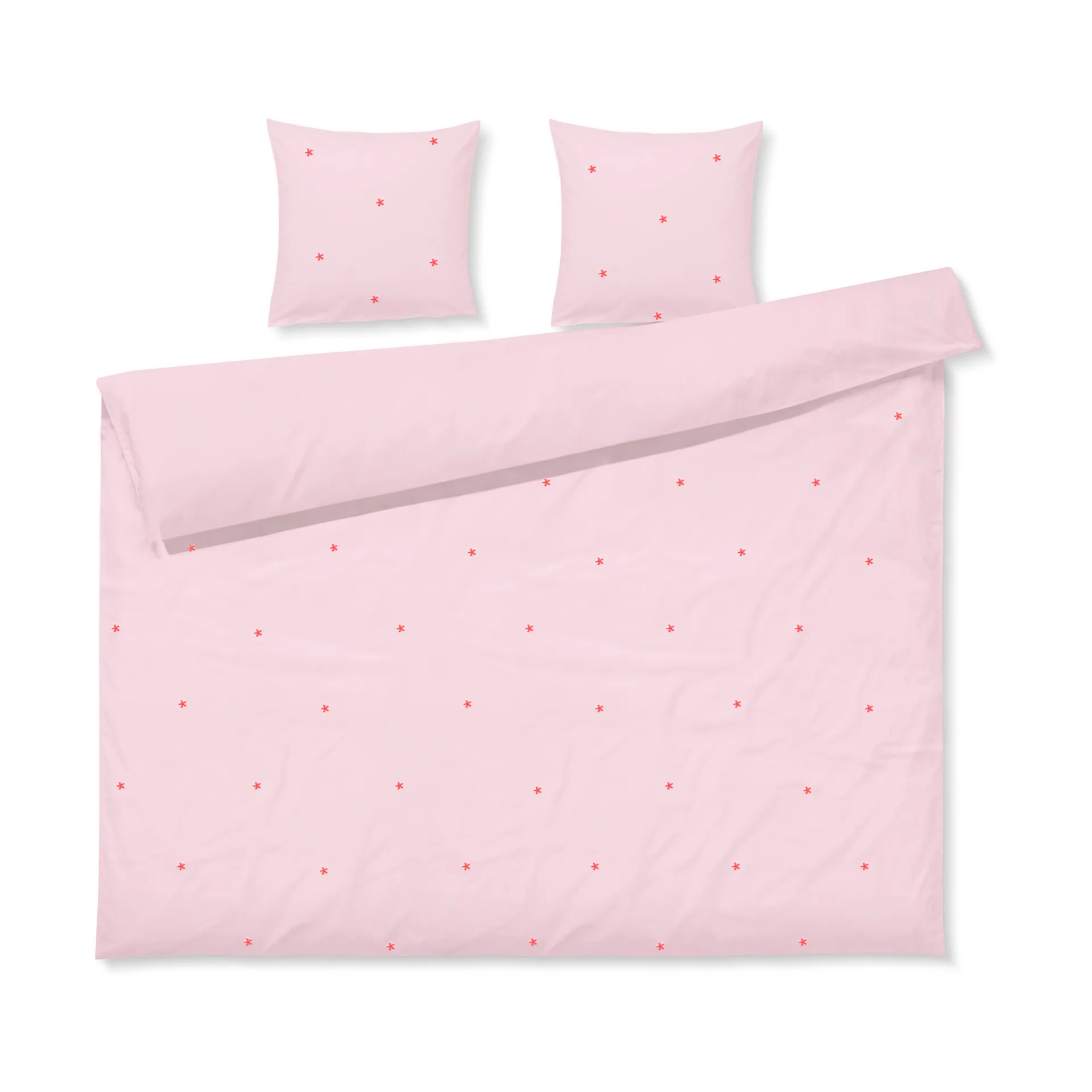 Conjunto de cama Daisy 220x220 cm, Pink-vermelho Juna