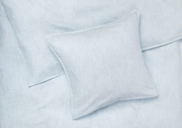 Conjunto de cama Monochrome Lines 150x210 cm - Azul claro-branco - Juna
