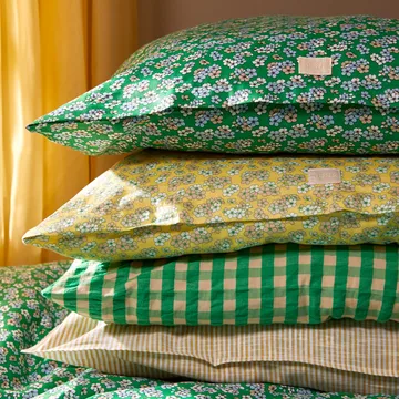Conjunto de cama Pleasantly 150x210 cm - Verde  - Juna