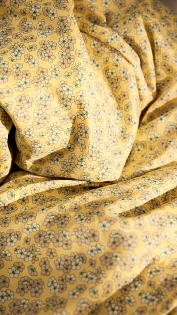 Conjunto de cama Pleasantly 220x220 cm - Amarelo - Juna