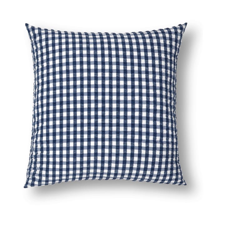 Fronha Bæk&Bølge 50x60 cm - Azul escuro-branco  - Juna