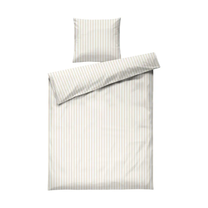 Soft conjunto de edredão, 150x210/50x60 cm - Offwhite-caramelo - Juna