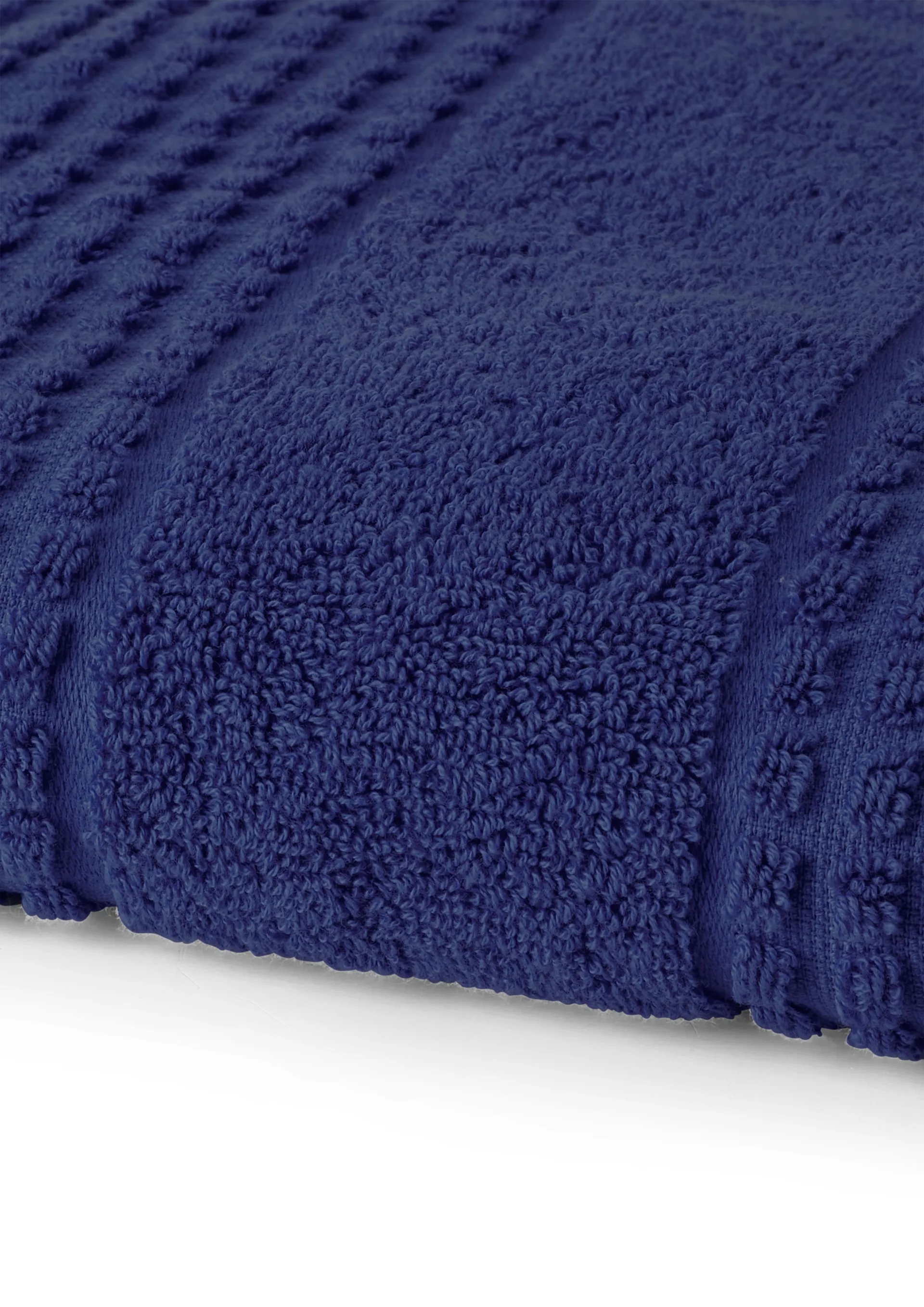 Toalha Check 50x100 cm, Azul-marinho Juna