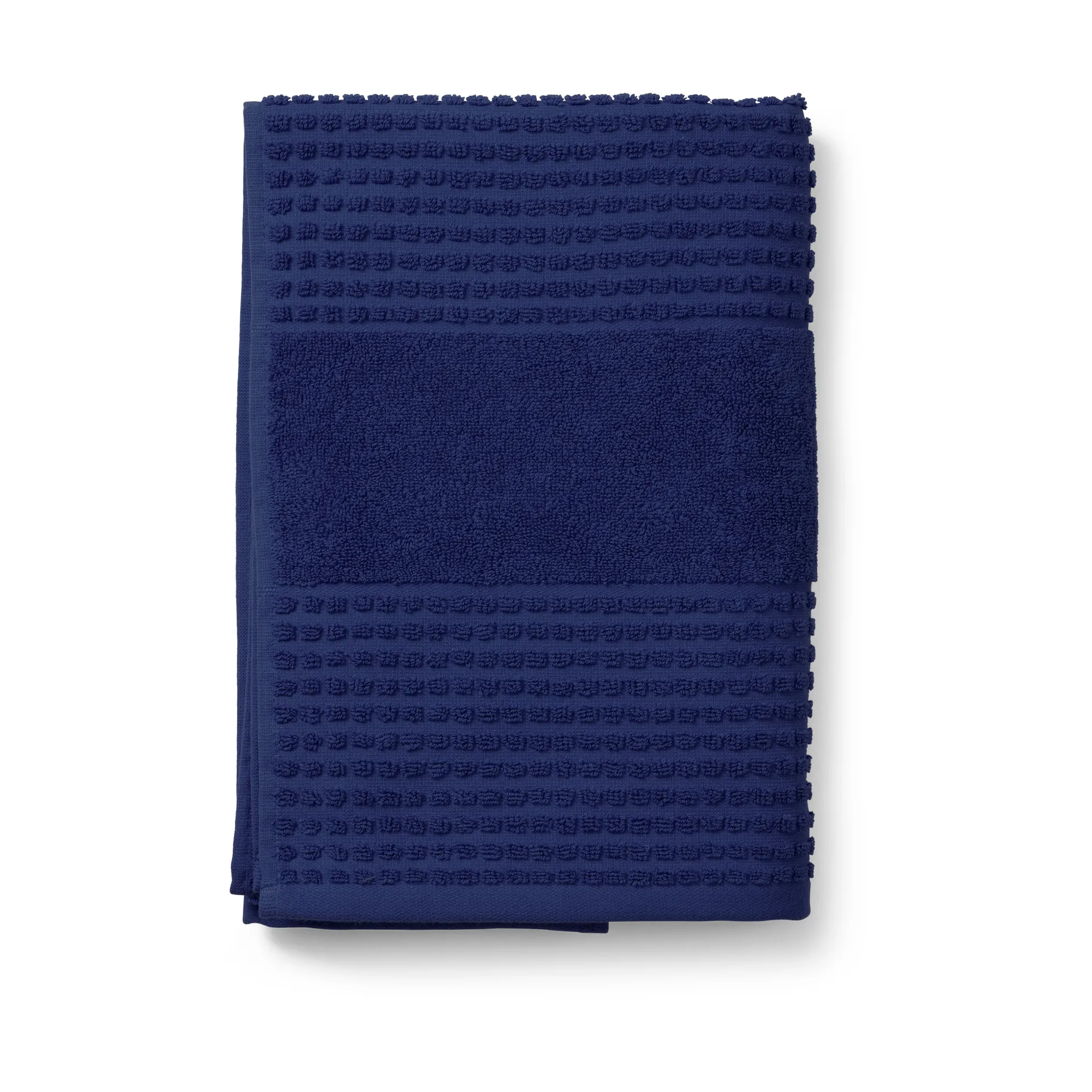 Toalha Check 70x140 cm, Azul marinho Juna