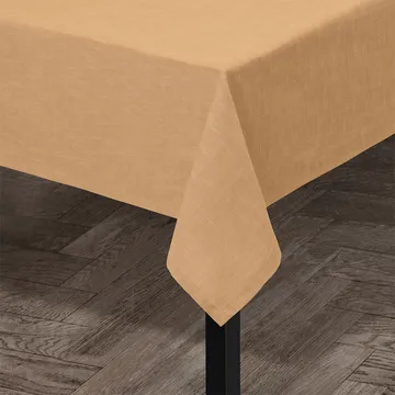 Toalha de mesa de algodão Basic 150x320 cm - ochre - Juna