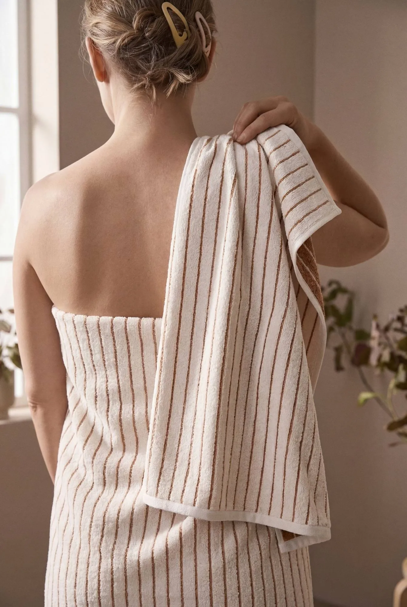 Toalha Soft, Off-white, 50x100 cm Juna