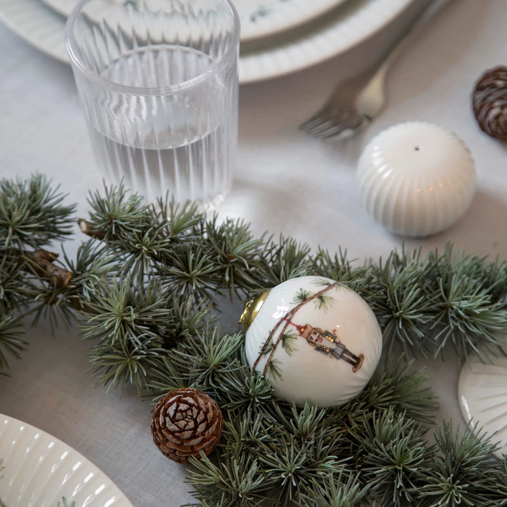 Bola de decoração de Natal Hammershøi, 6 cm Kähler