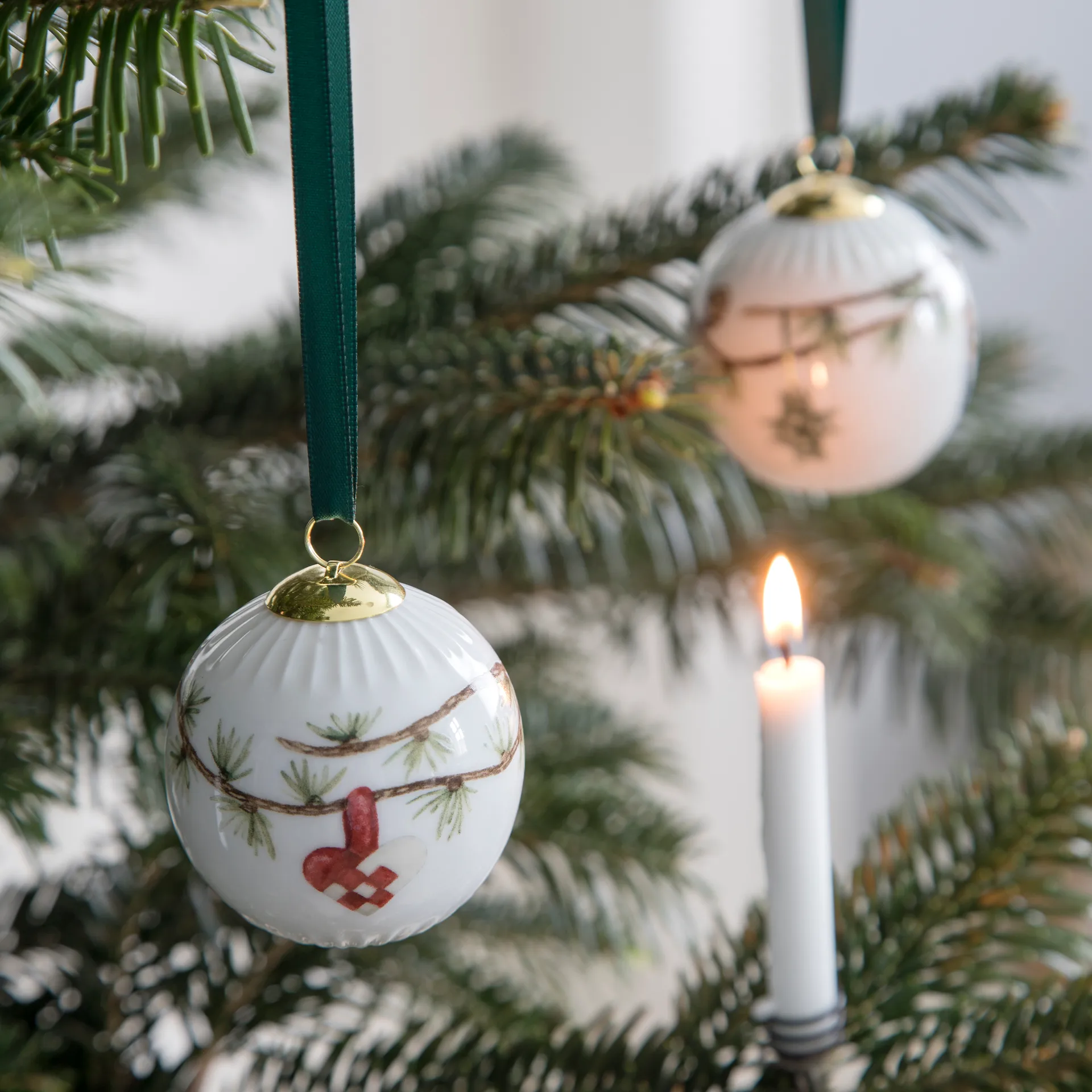 Bola de decoração de Natal Hammershøi, 6 cm Kähler