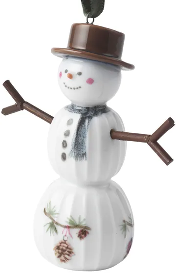 Boneco de neve suspenso Hammershøi Christmas - Branco - Kähler