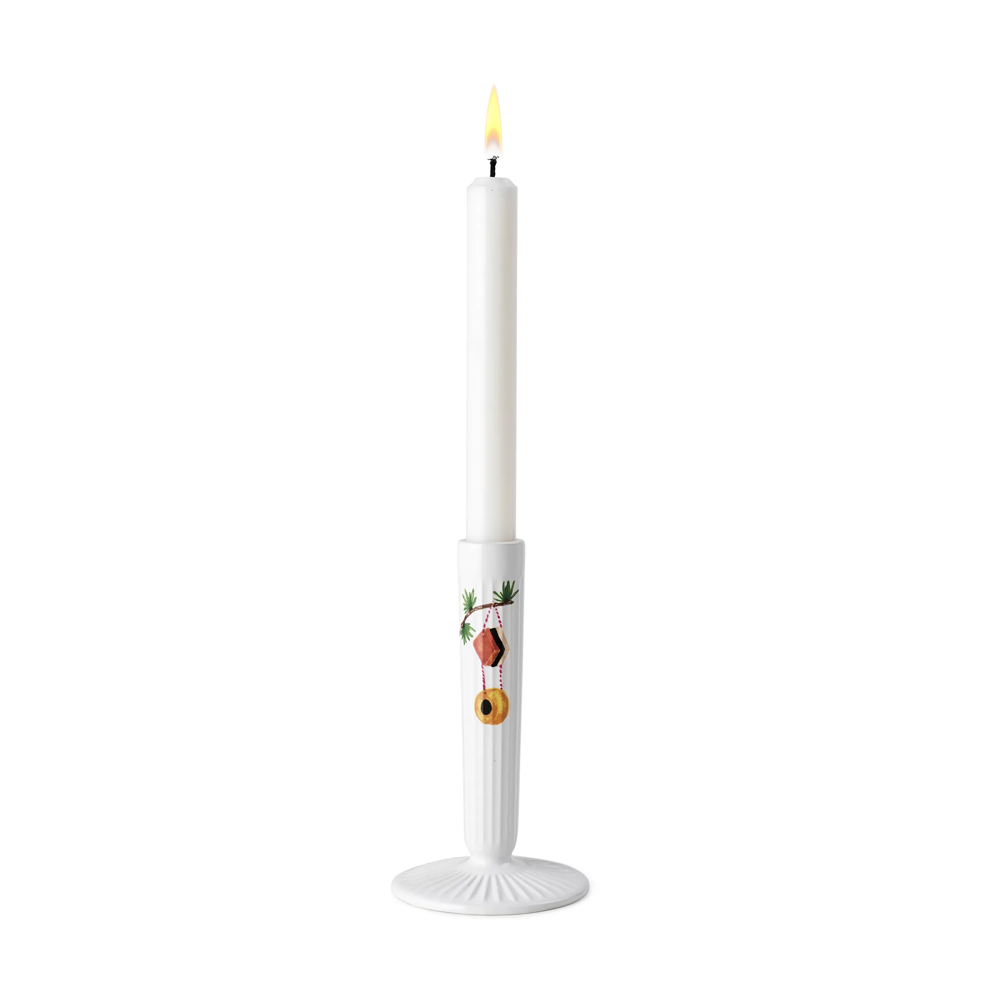 Candelabro branco Hammershøi Christmas, 16 cm Kähler