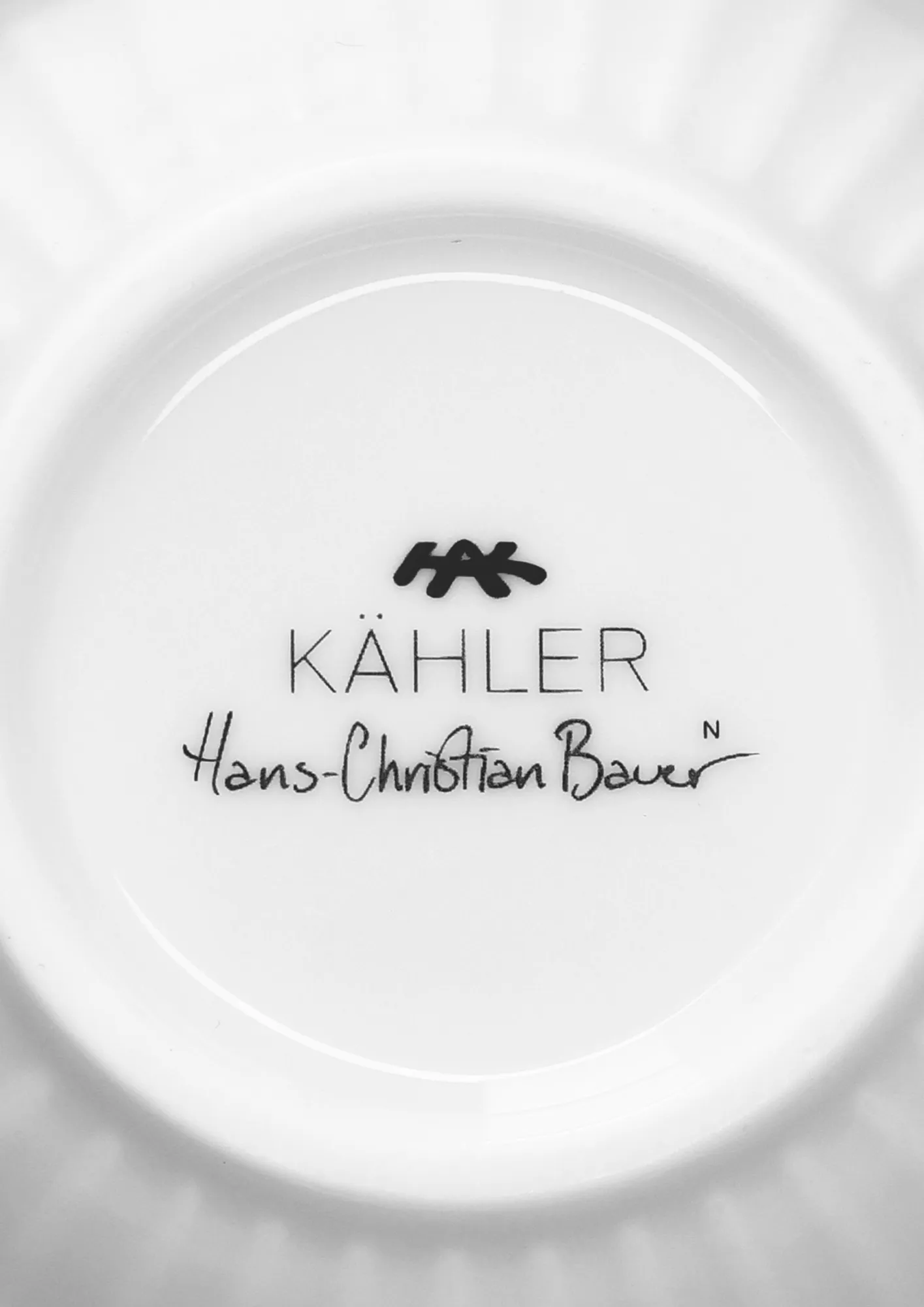 Caneca Hammershøi, Branco, 25 cl Kähler