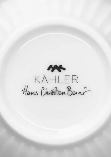 Caneca Hammershøi - Branco, 25 cl - Kähler