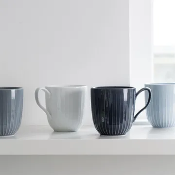 Caneca Hammershøi - branco, 33 cl - Kähler