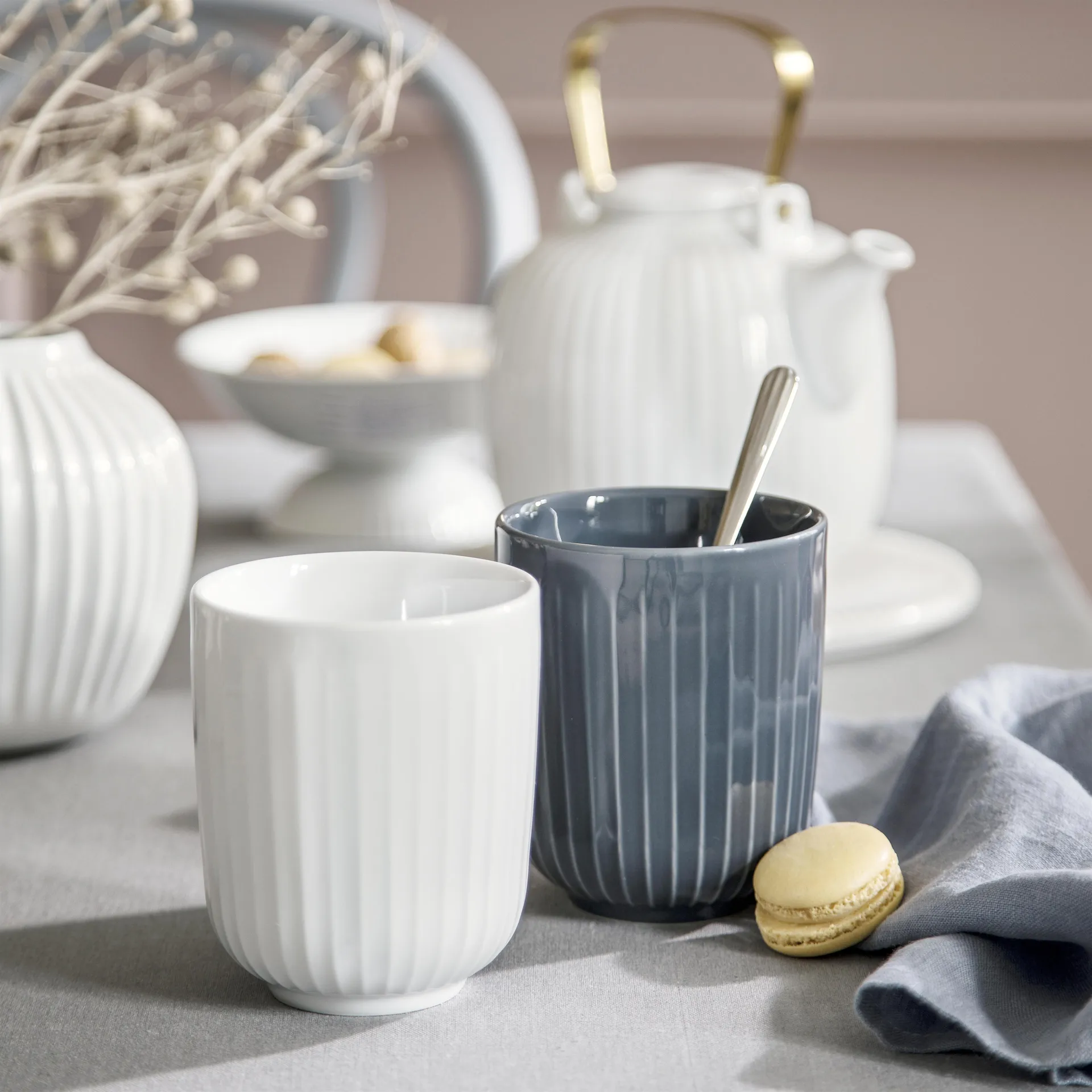 Caneca termo Hammershøi , branco Kähler