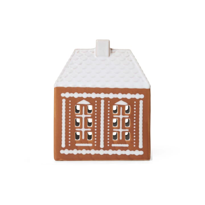 Casa vela Gingerbread medium 15 cm, Castanho Kähler