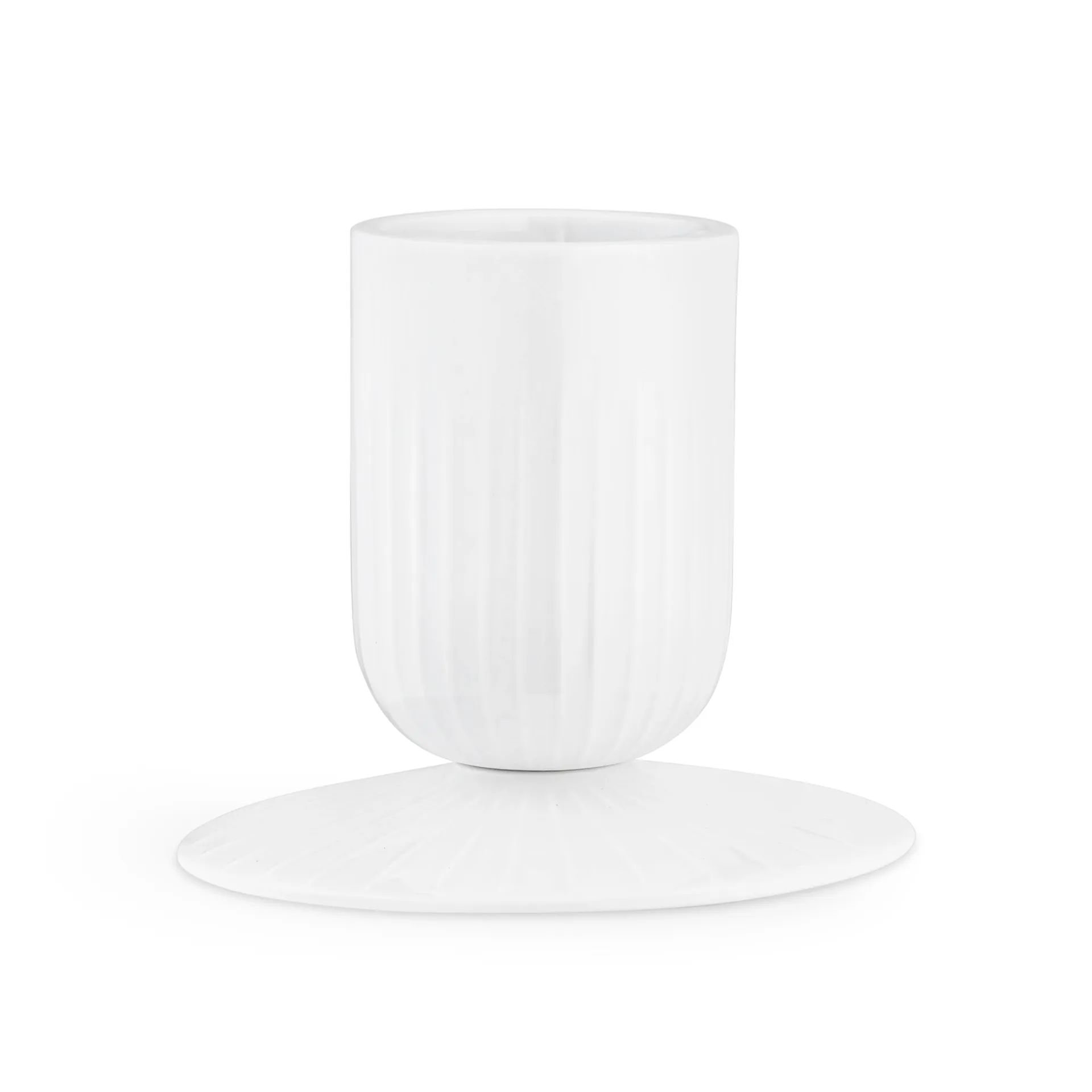 Castiçal bloco Hammershøi Ø5 cm, Branco Kähler