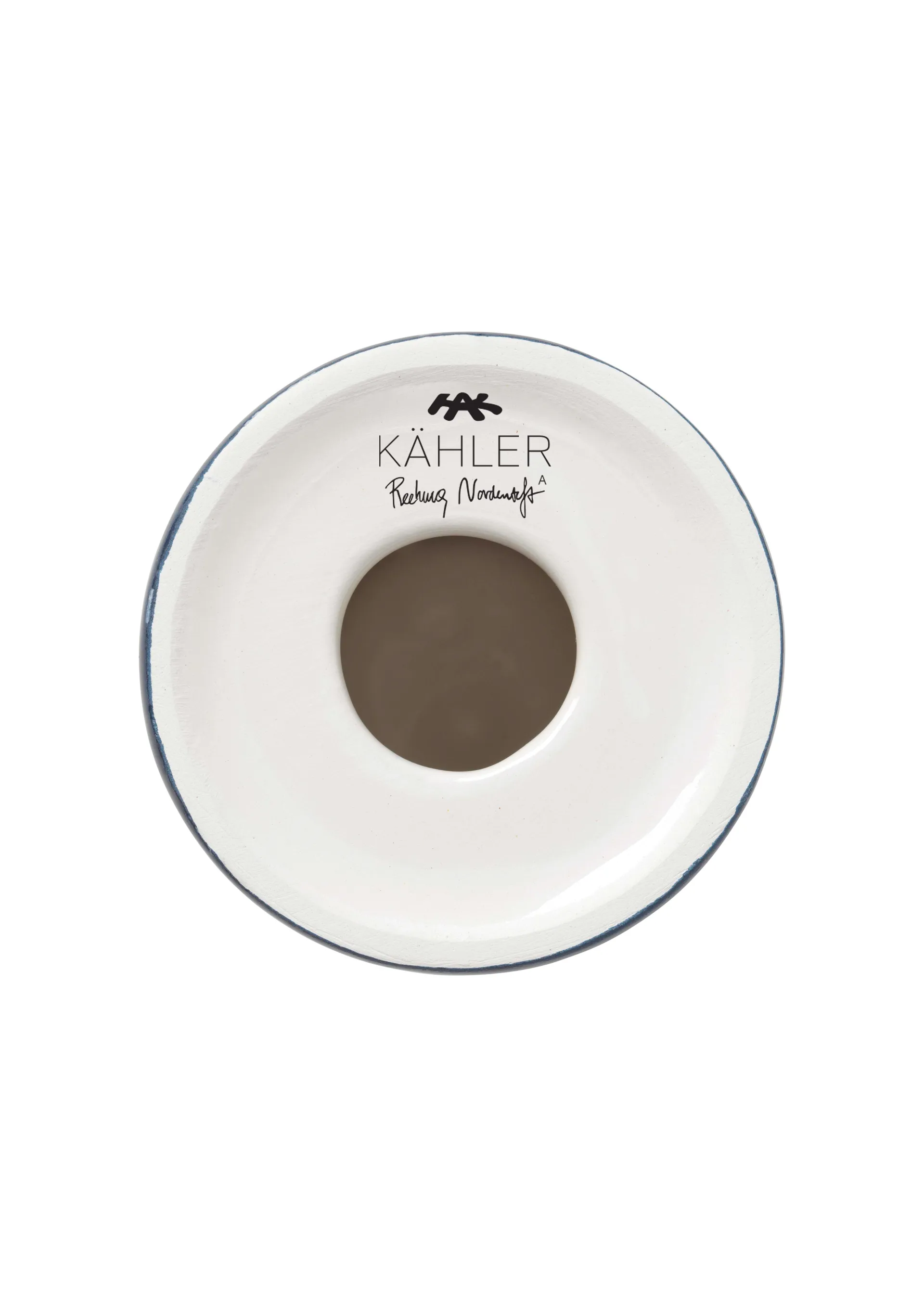 Castiçal Omaggio Nuovo 12 cm, Azul escuro Kähler