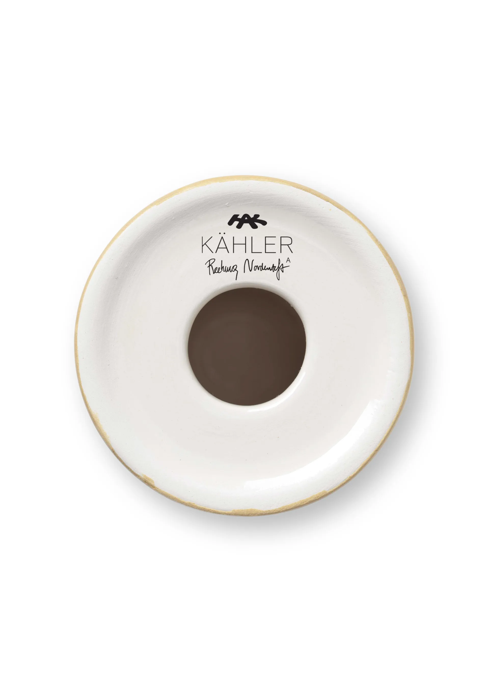 Castiçal Omaggio Nuovo 16 cm, Ocre Kähler