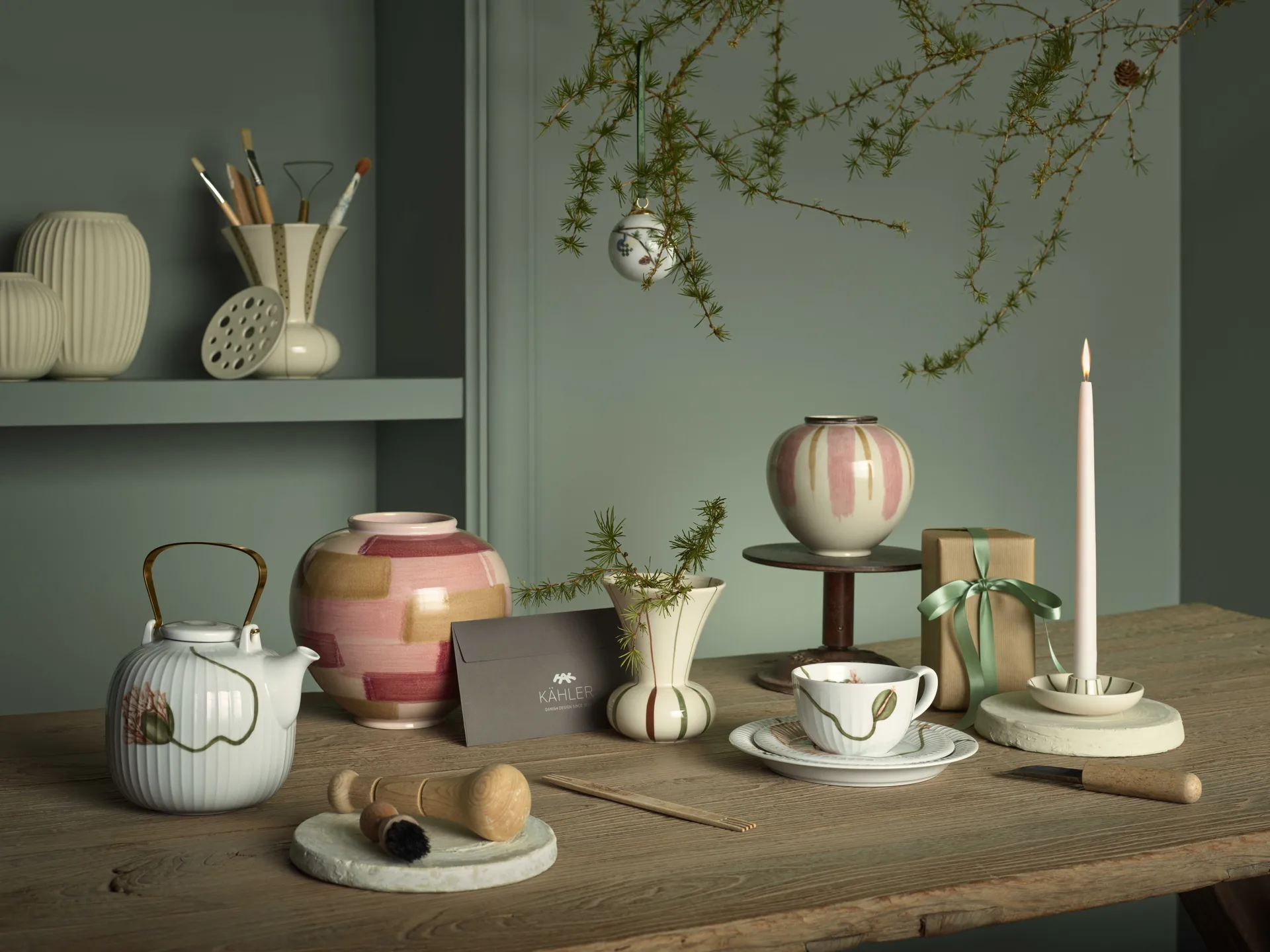 Castiçal Signature, Branco-verde Kähler