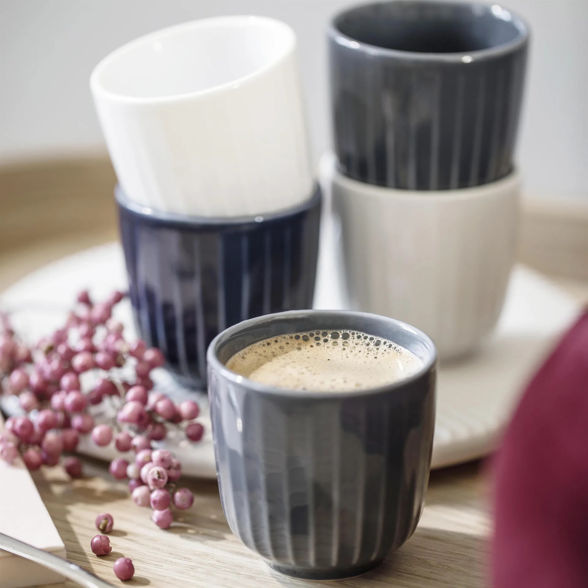 Chávena de expresso Hammershøi, branco Kähler