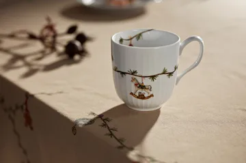 Conjunto de louça de Natal em porcelana Hammershøi Christmas 18 peças - Kähler