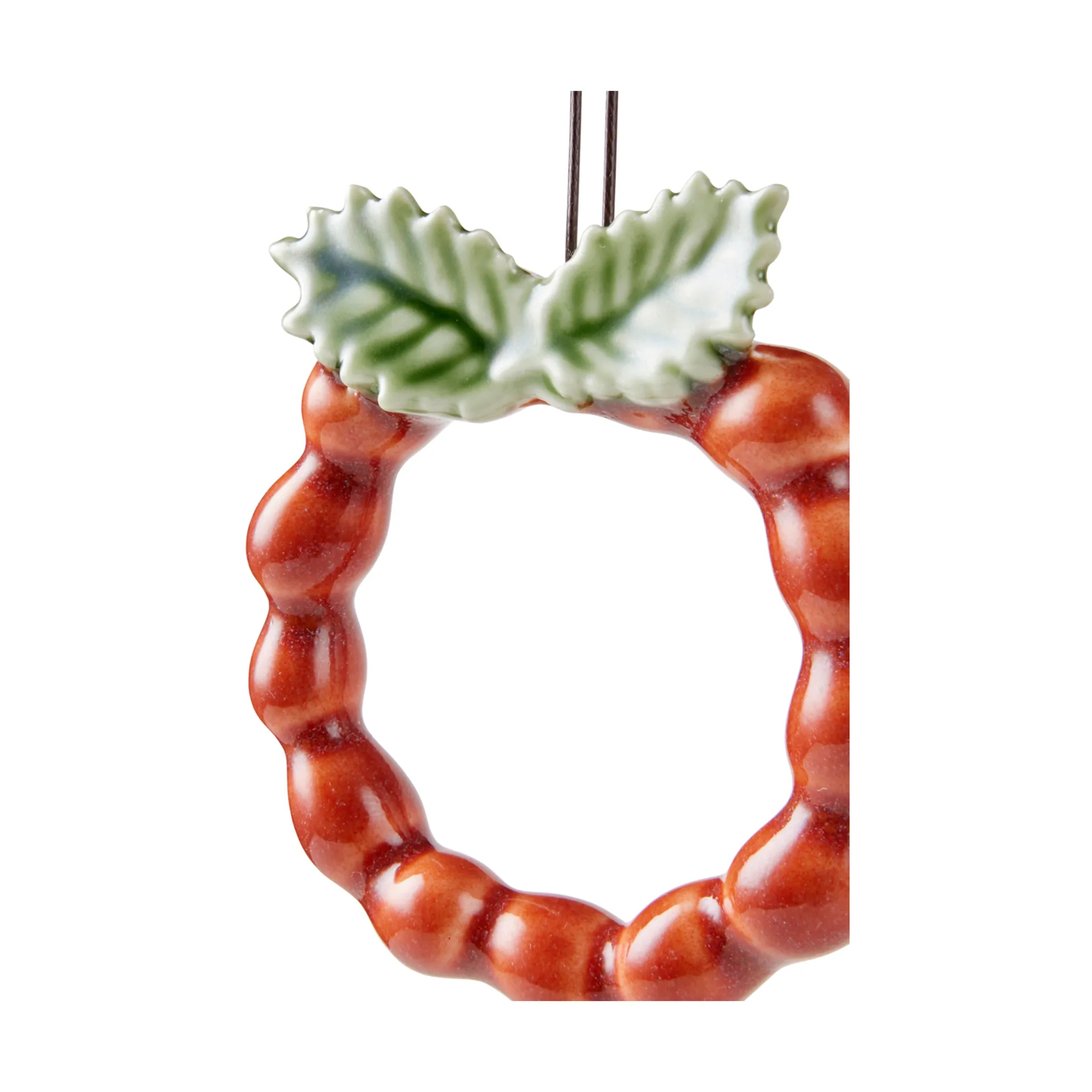 Coroa Christmas Tales 7 cm, Vermelho  Kähler