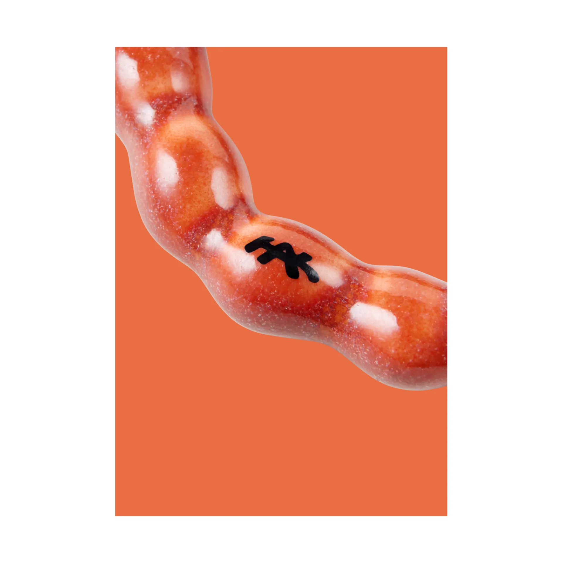 Coroa Christmas Tales 7 cm, Vermelho  Kähler