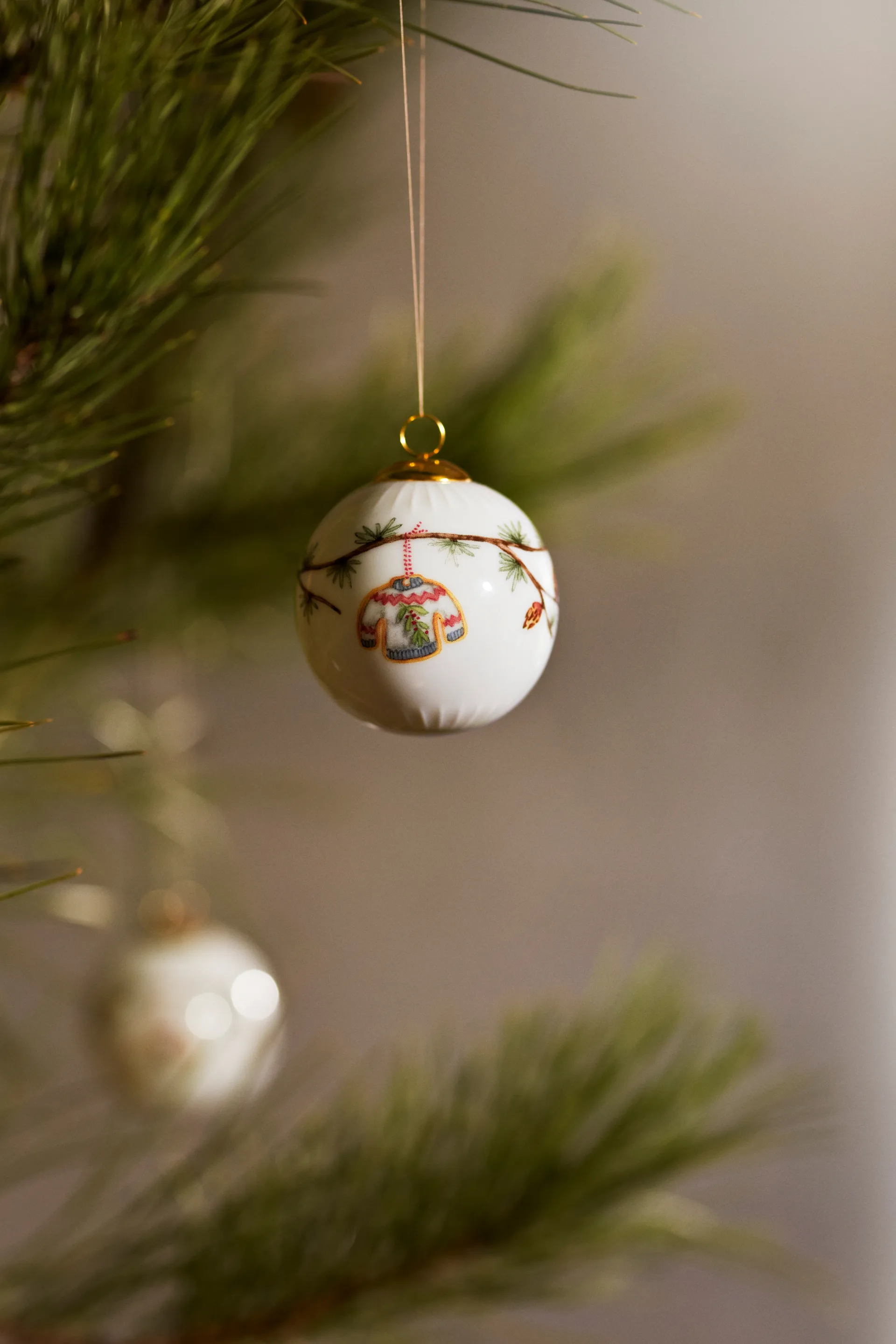 Hammershøi Christmas bola de Natal Ø6 cm, 2025 Kähler