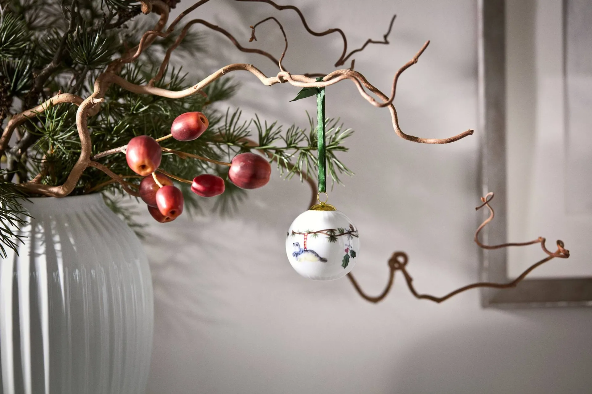 Hammershøi Christmas bola de Natal Ø6 cm, 2026 Kähler