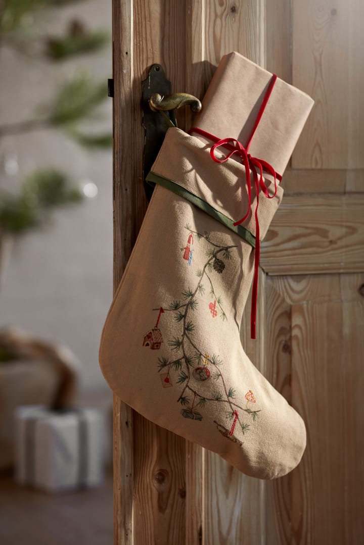 Hammershøi Christmas meia de Natal, Bege Kähler