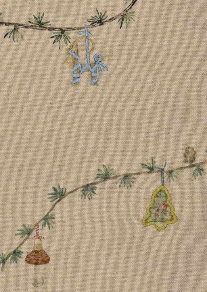 Hammershøi Christmas toalha de mesa bege - 150x370 cm - Kähler