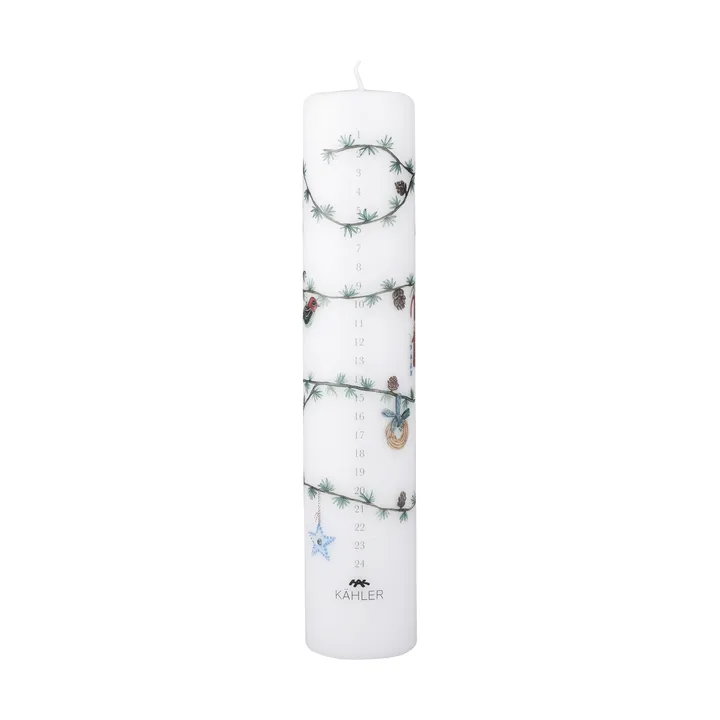 Hammershøi Christmas vela do Advento Ø5 cm - 2026 - Kähler