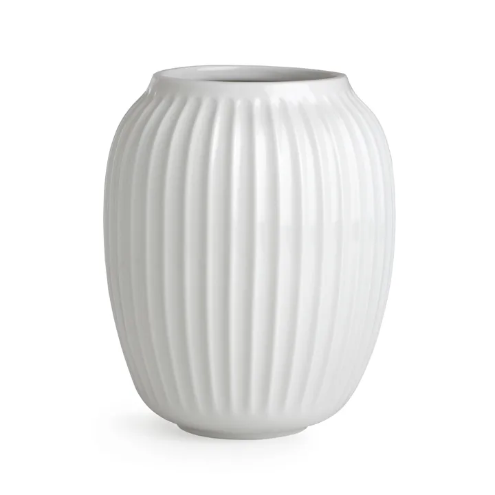 Hammershøi jarra - Branco, médio 21 cm - Kähler