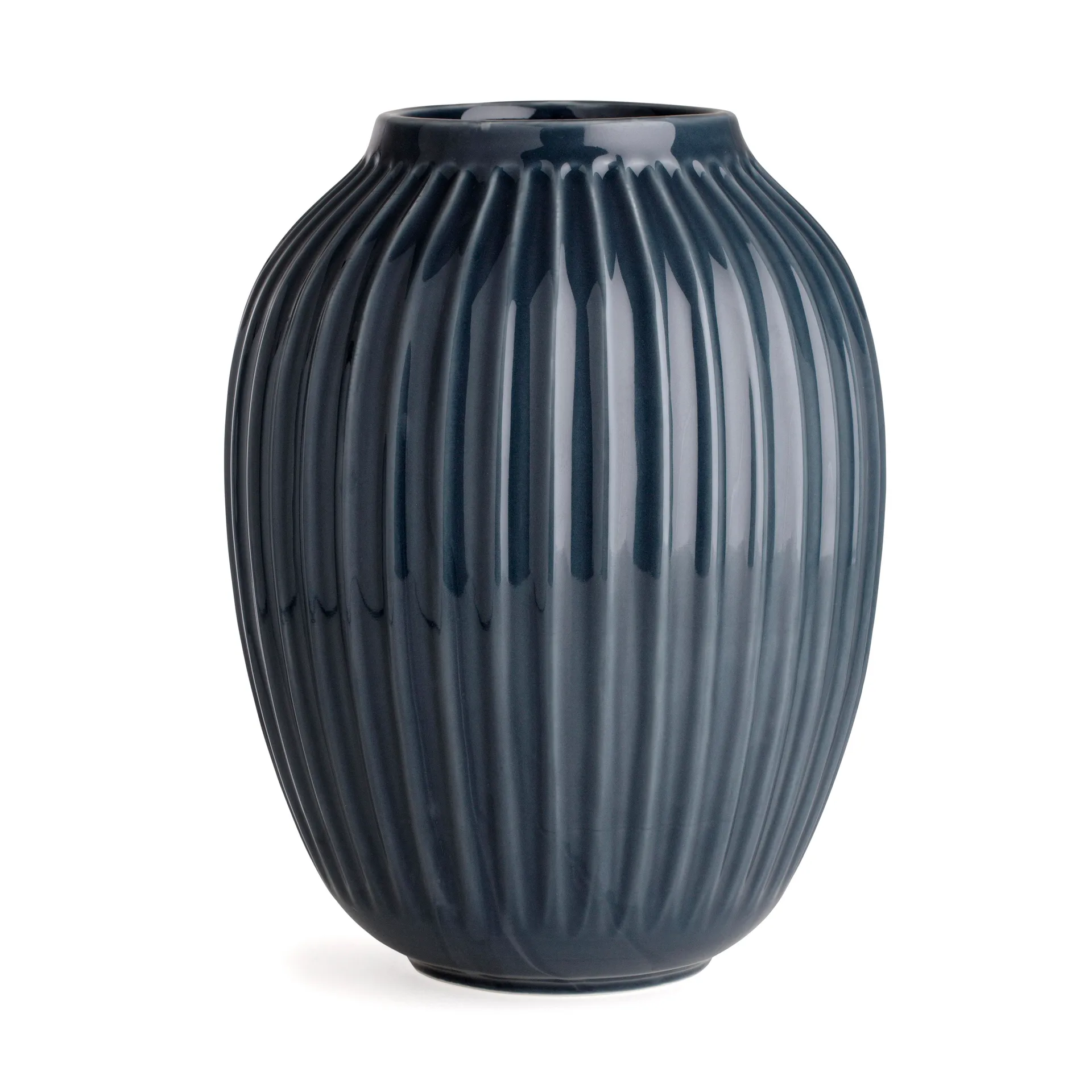 Hammershøi jarra, Cinzento antracite, grande 25,5 cm Kähler