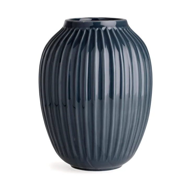 Hammershøi jarra - Cinzento antracite, grande 25,5 cm - Kähler