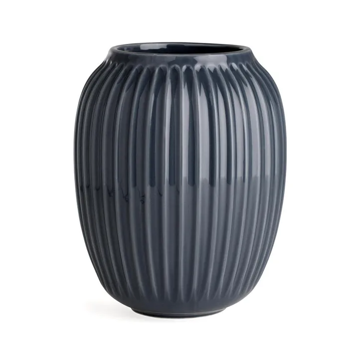 Hammershøi jarra - Cinzento antracite, médio 21 cm - Kähler