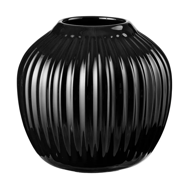 Hammershøi jarra - Preto, pequeno 13 cm - Kähler